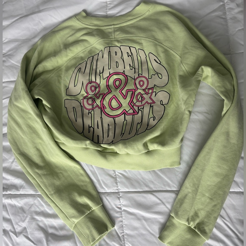 Gymshark cropped sweatshirt